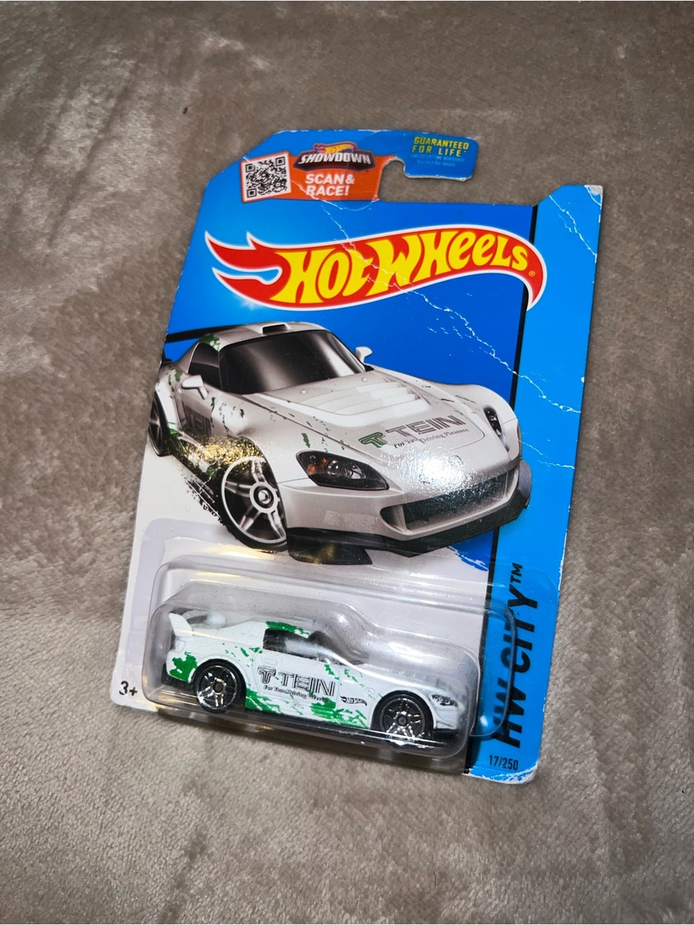 Hot Wheels HW City 2013 Honda S2000 1:64 Diecast White/Green Unopened